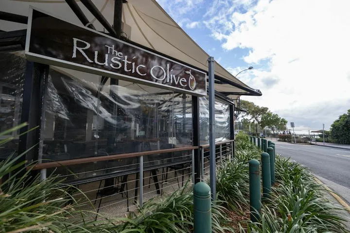 The Rustic Olive restaurant on Redcliffe Parade